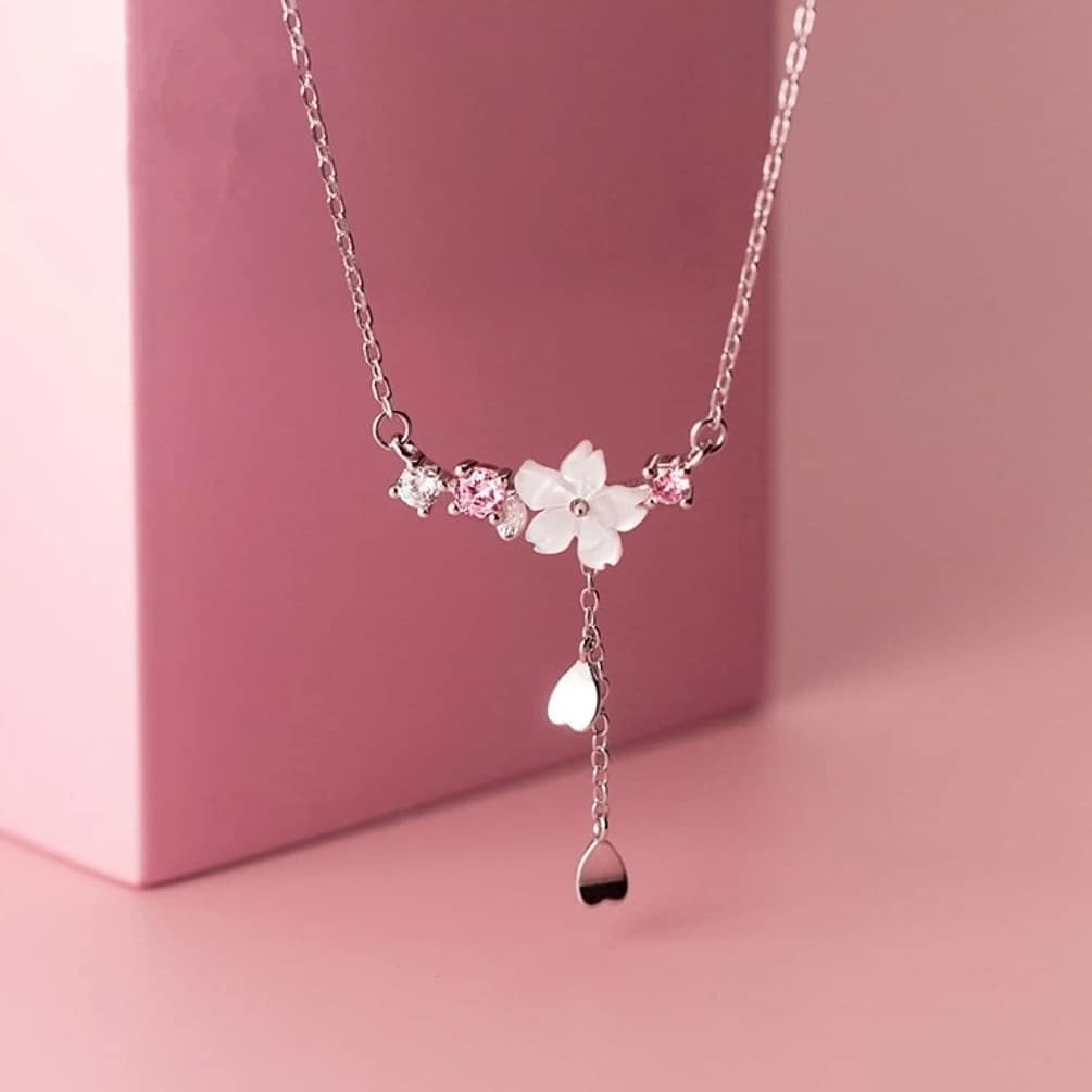 Cherry Blossom necklace - KINDNESS